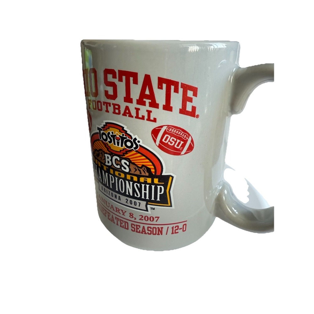 2006 Ohio State Mug OSU Buckeyes Big Ten Champions Perfect Season Coffee Cup *!* - Picture 5 of 8
